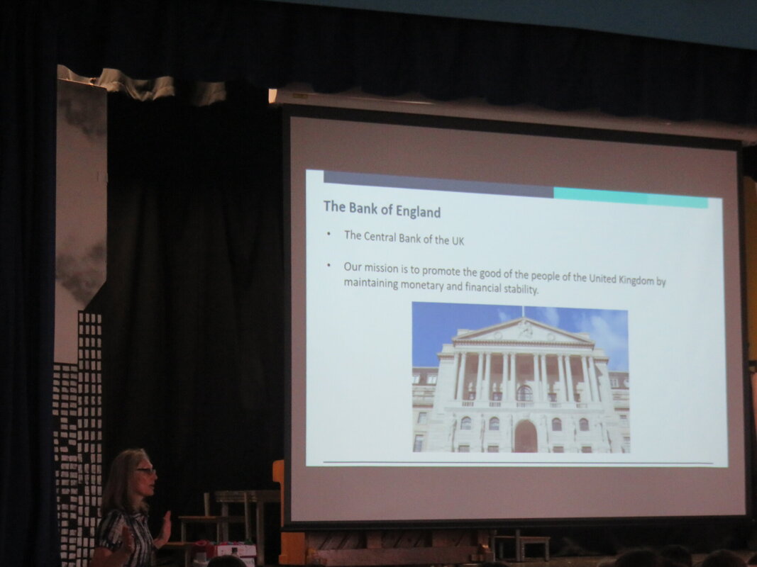 Image of Bank of England talk with Executive Director of Payments Victoria Cleland 