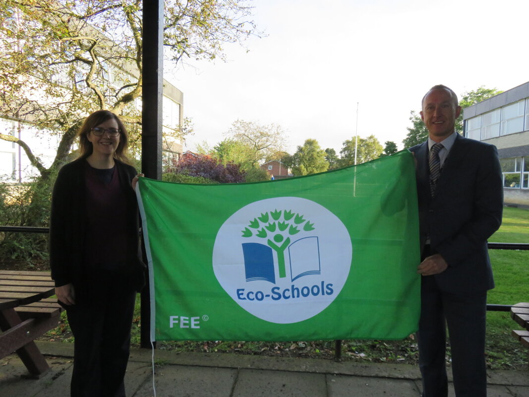 Image of ACHS Green Flag Arrives!