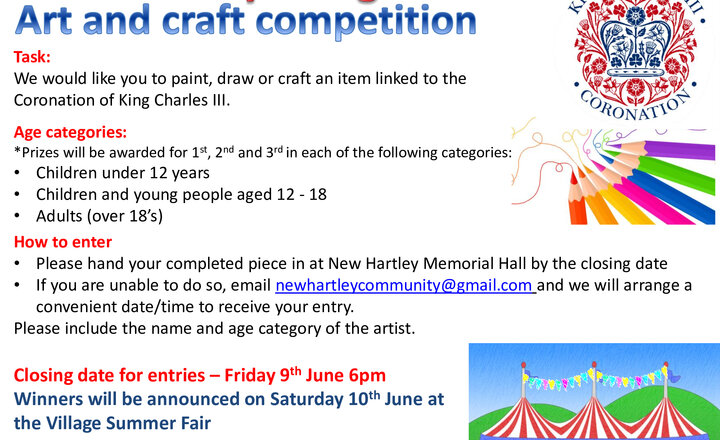 Image of New Hartley Art and Craft Competition