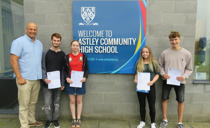 Image of GCSE successes once again at Astley