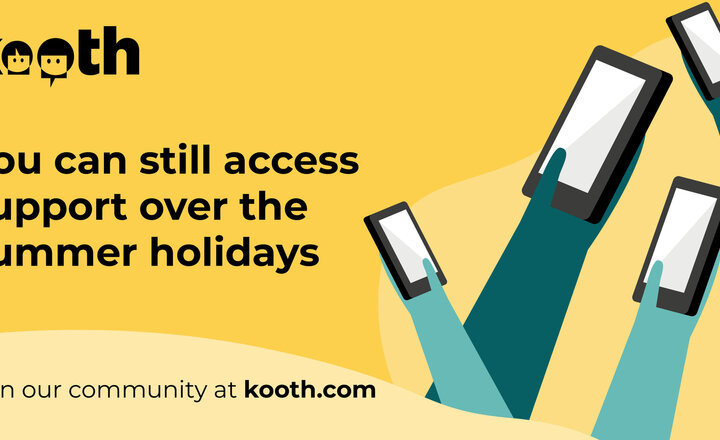 Image of Kooth Support During Summer Holidays