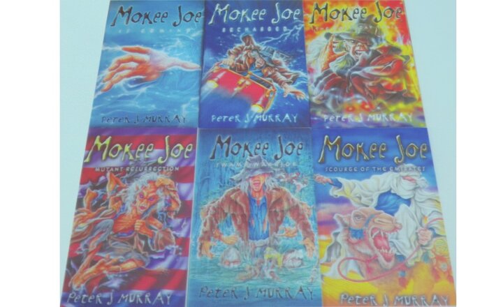 Image of Author visits and book signings of Mokee Joe
