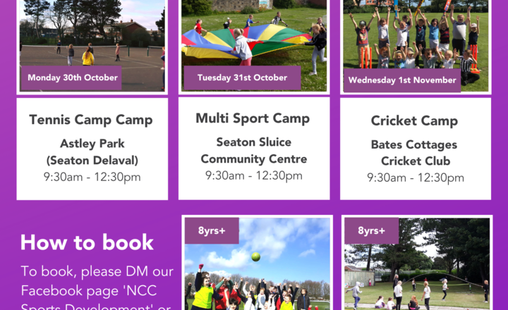 Image of Free Holiday Activities over October Half Term