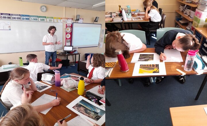Image of SSMS - Year 5 Poet Visit and Inspired Writing